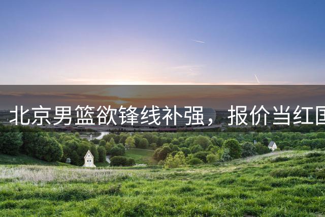 北京男篮欲锋线补强，报价当红国字号3D锋线，浙江辽宁两队争抢！